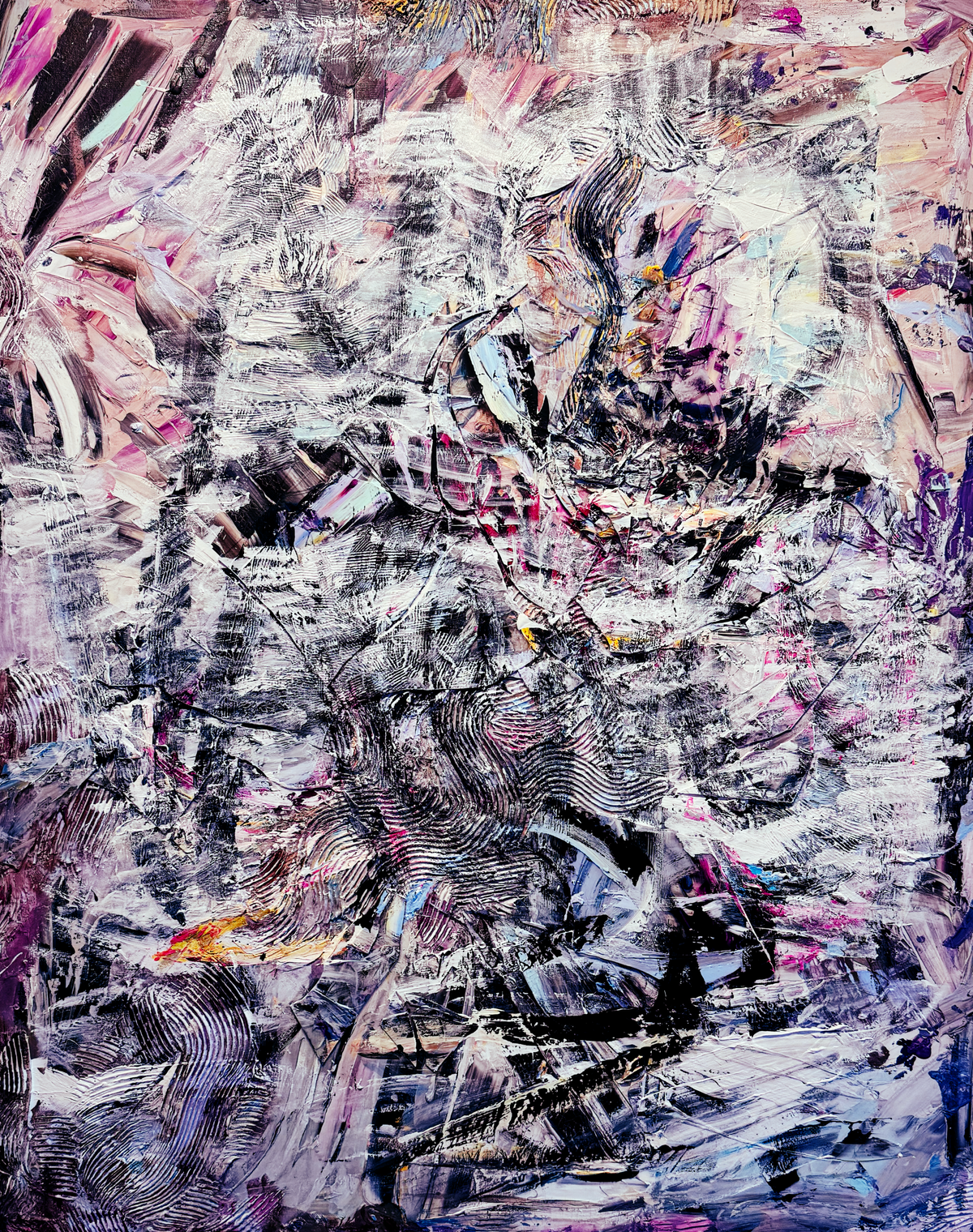 No Vacancy original acrylic painting